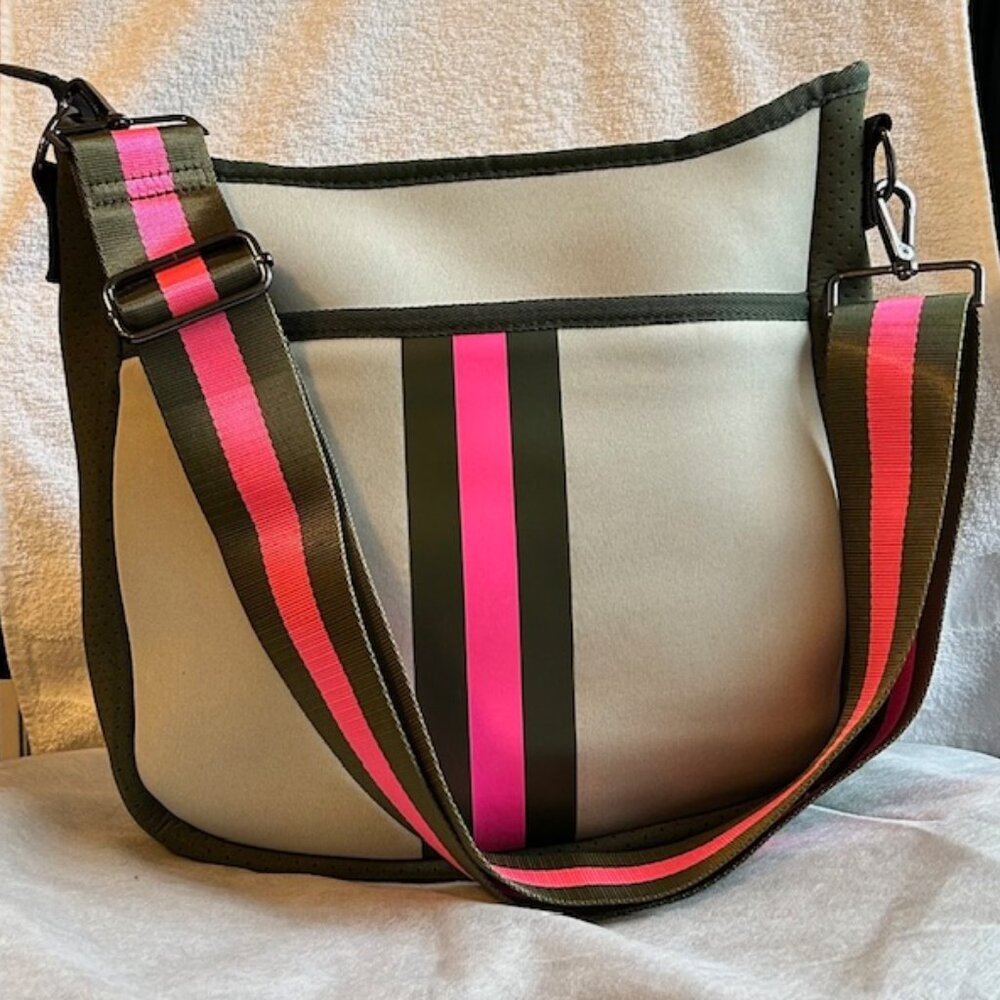 NWOT Haute Shore Blake Swank Crossbody Bag + 2 Straps | Neoprene